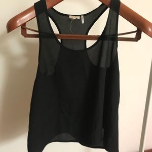 Black Simple Sleeveless